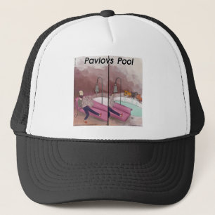 Casquette Dessin amusant de la piscine de Pavlov