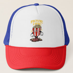 Casquette Dessin Animé Mascotte Popcorn