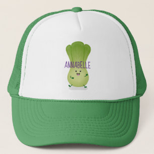 Casquette dessin animé mignon de bok choy