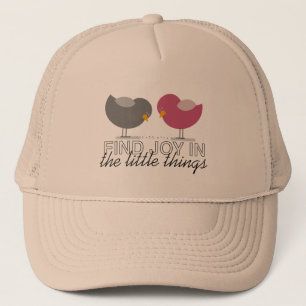 Casquette Dessin Animé Oiseaux Tendre Nostalgique Émotionnel