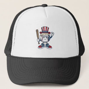 Casquette Dessin de conception de gravure vintage de mascott