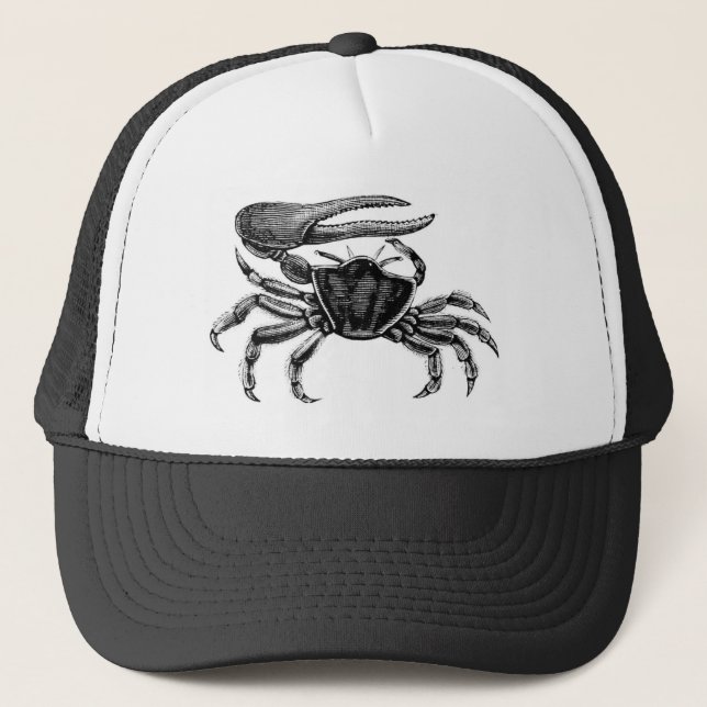 Casquette Dessin de crabe violoniste (Devant)