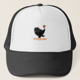 Casquette Dessin de drapeau patriotique Refusant les rois de