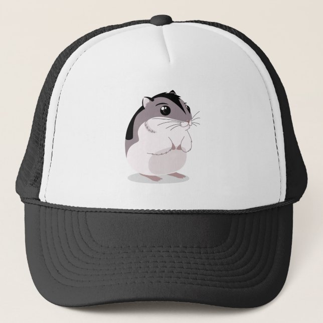 Casquette Dessin de hamster nain russe (Devant)