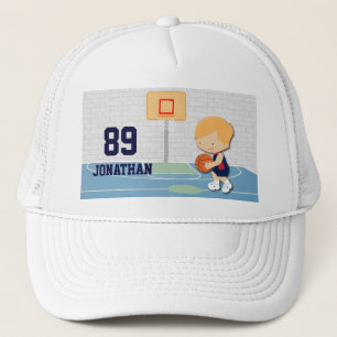 Casquette Dessin de joueur de basket-ball personnalisé