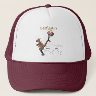 Casquette Dessin d'humour australien kangourou