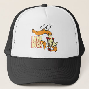 Casquette dessin drôle de canard boiteux