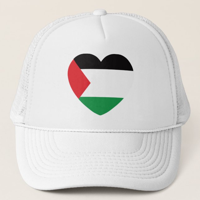 Casquette dessin graphique du pavillon de palestine mignon (Devant)