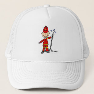 Casquette Dessin simpliste de pompier