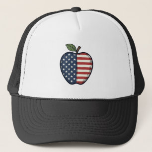 Casquette Dessin vectoriel de gravure vintage de pomme patri
