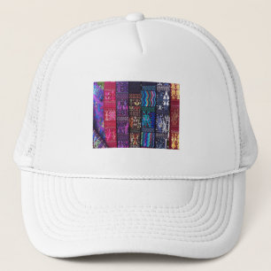 Casquette Dessins textiles guatémaltèques