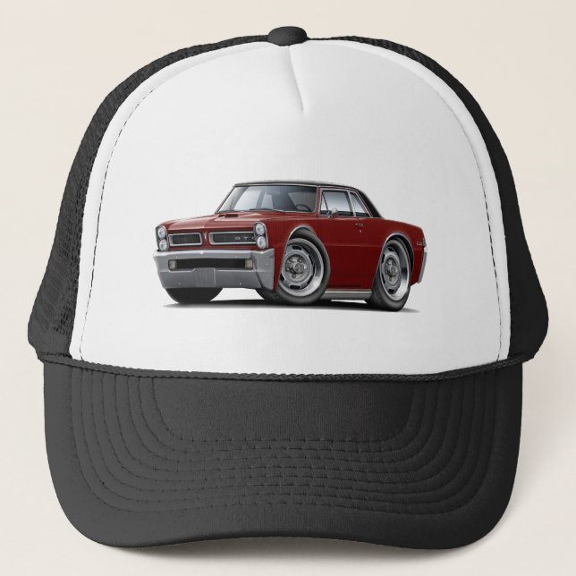 Casquette Dessus Marron-Noir de 1965 GTO (Devant)