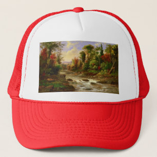 Casquette Destin de Robert Duncanson de rivière de forêt