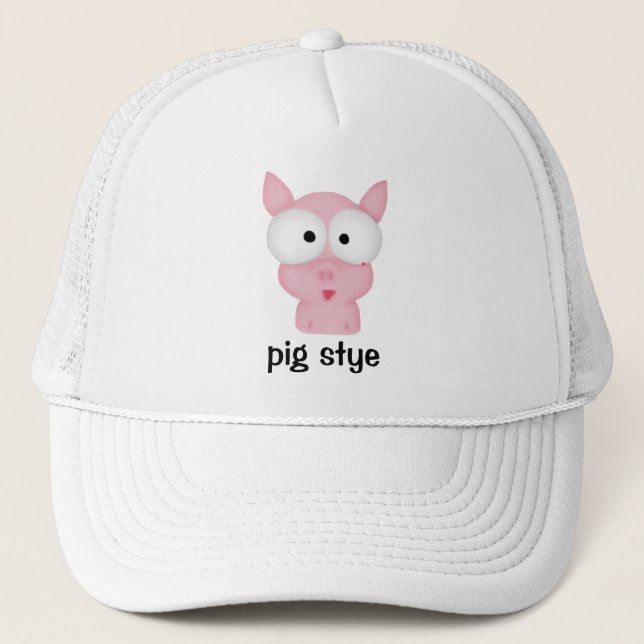 Casquette d'étable de porc (Devant)
