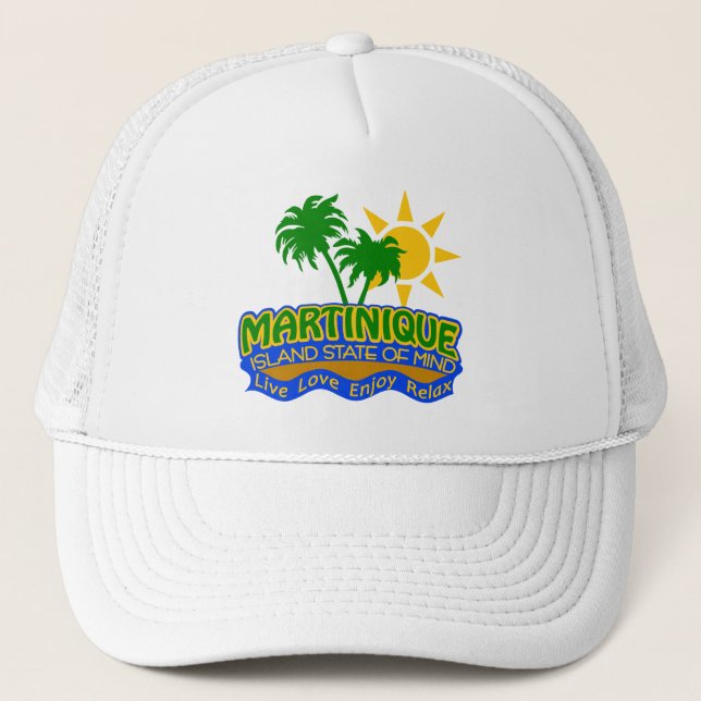 Casquette d'état d'esprit de la Martinique - (Devant)