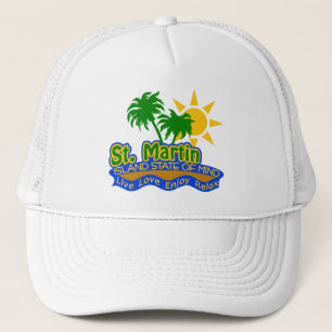 Casquette d'état d'esprit de St Martin -