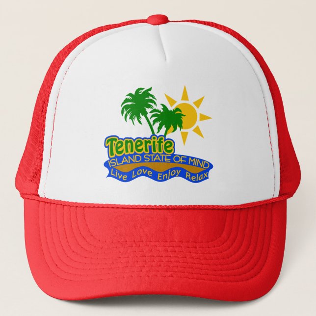Casquette d'état d'esprit de Ténérife - choisissez (Devant)