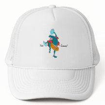 Casquette d'été de la grenouille dansante