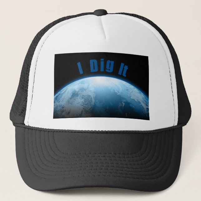 Casquette Détection en métal de terre de planète de (Devant)