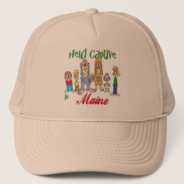 Casquette détenu captif dans le Maine (Devant)