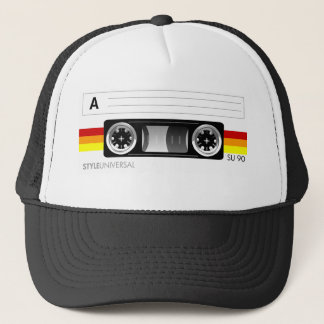 Casquette d'étiquette d'enregistreur à cassettes