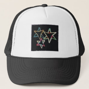 Casquette d'étoiles de néon