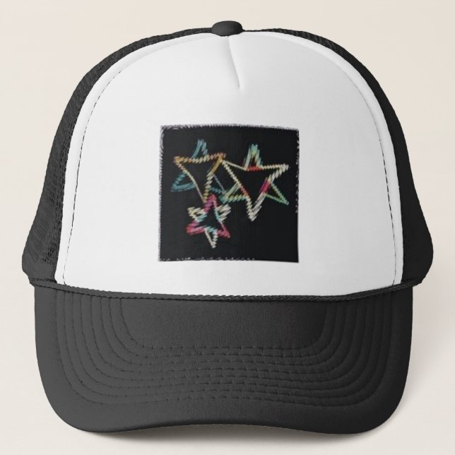 Casquette d'étoiles de néon (Devant)