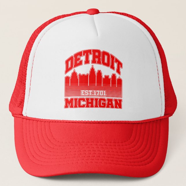 Casquette Detroit, Michigan (Devant)