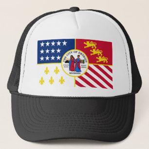 Casquette Detroit, Michigan, Etats-Unis