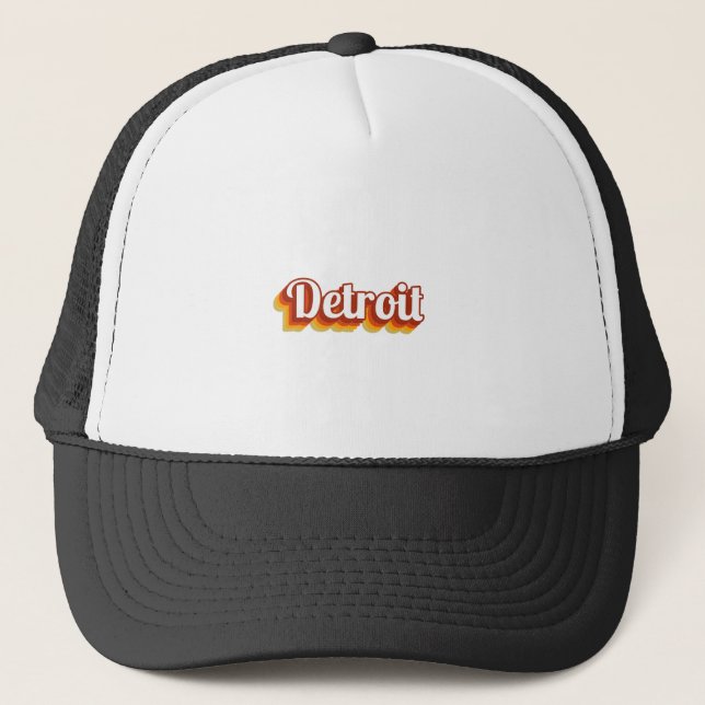 Casquette Détroit vintage (Devant)