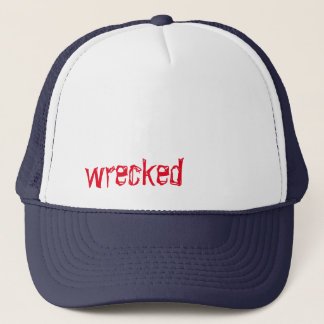 casquette détruit de camionneur