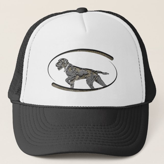 Casquette Deutsch Drahthaar, Meilleur chien de chasse  (Devant)