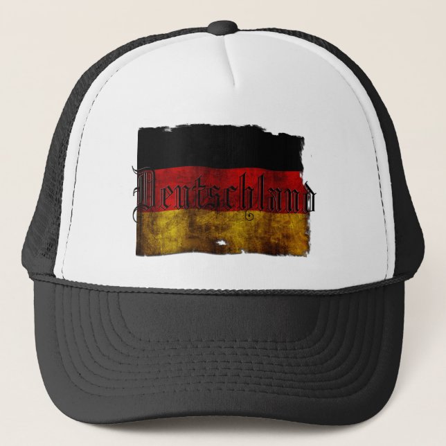 Casquette Deutsch Flagge - Vintage... (Devant)