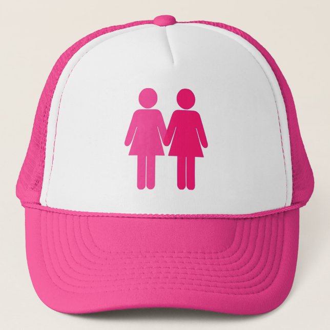 Casquette Deux filles dans l'amour (Devant)