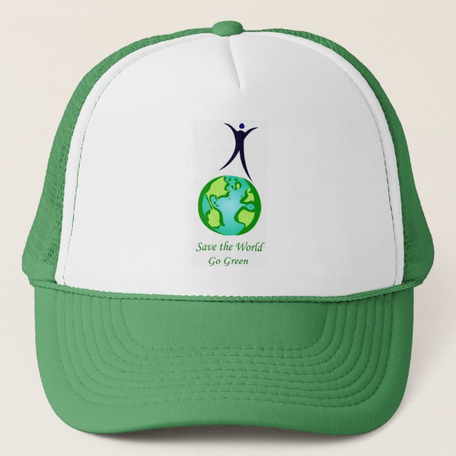 Casquette Devenez écolo (Devant)
