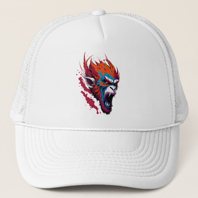 Casquette Devil Monkey King (Devant)