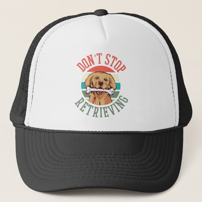 Casquette Devis des propriétaires de Golden Retriever (Devant)