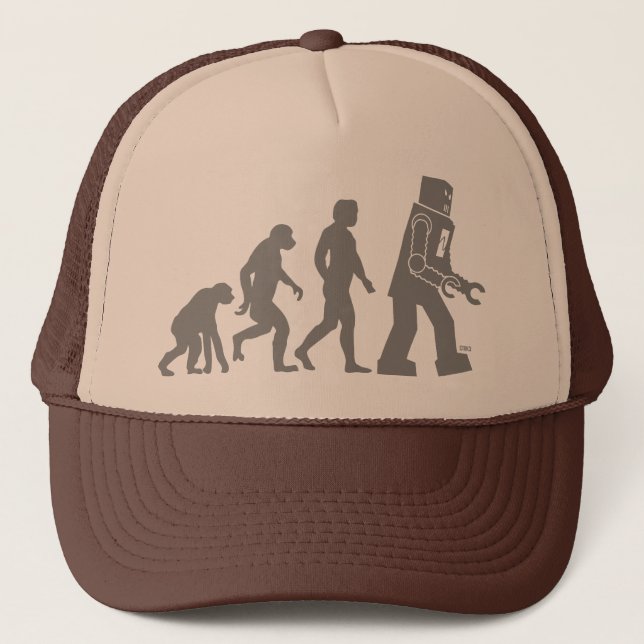 Casquette d'évolution de robot (Devant)