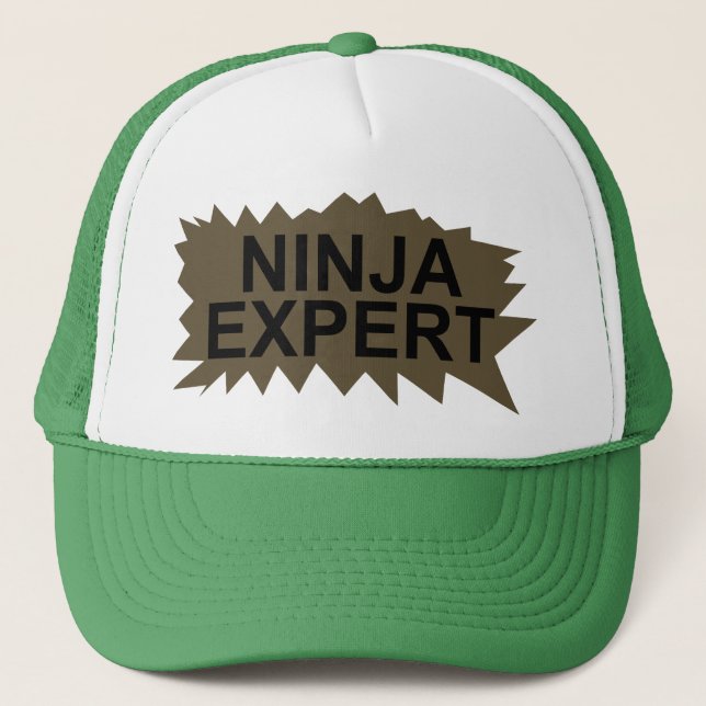 Casquette d'expert en matière de Ninja (Devant)