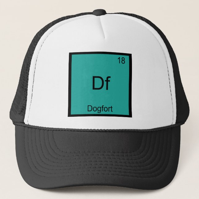 Casquette Df - Chemise Dogfort Funny Element Symbole de Chim (Devant)