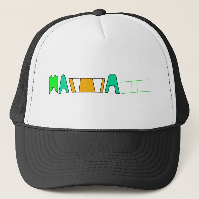 casquette d'Hawaï (Devant)