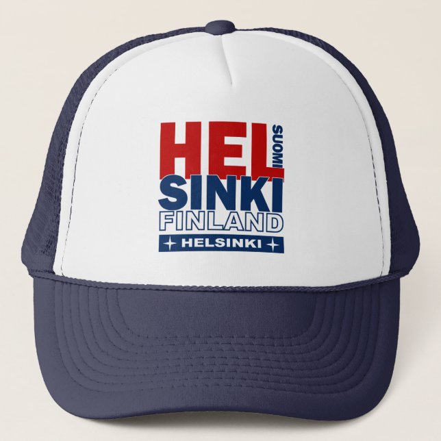 Casquette d'Helsinki - choisissez la couleur (Devant)