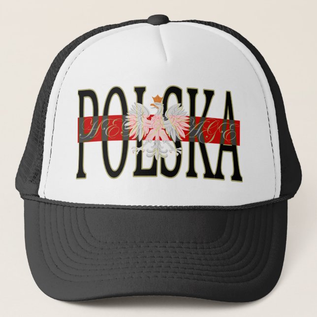 Casquette d'héritage de Polska (Devant)