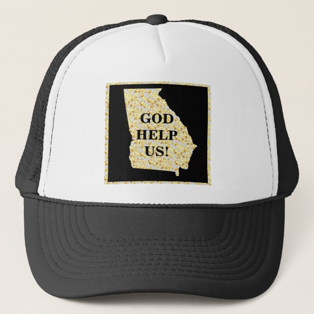 CASQUETTE DIEU AIDE-NOUS GÉORGIE (Devant)