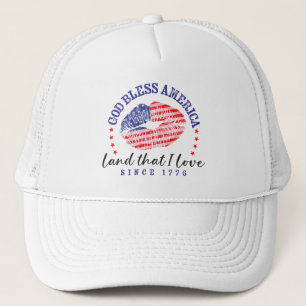 Casquette Dieu Bénisse l'Amérique