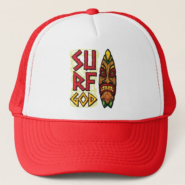 Casquette Dieu de vent de conseil de Tiki (Devant)