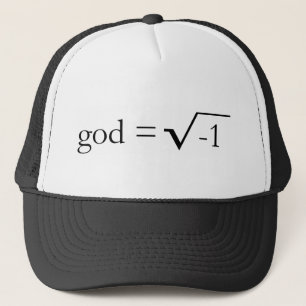 Casquette Dieu est imaginaire