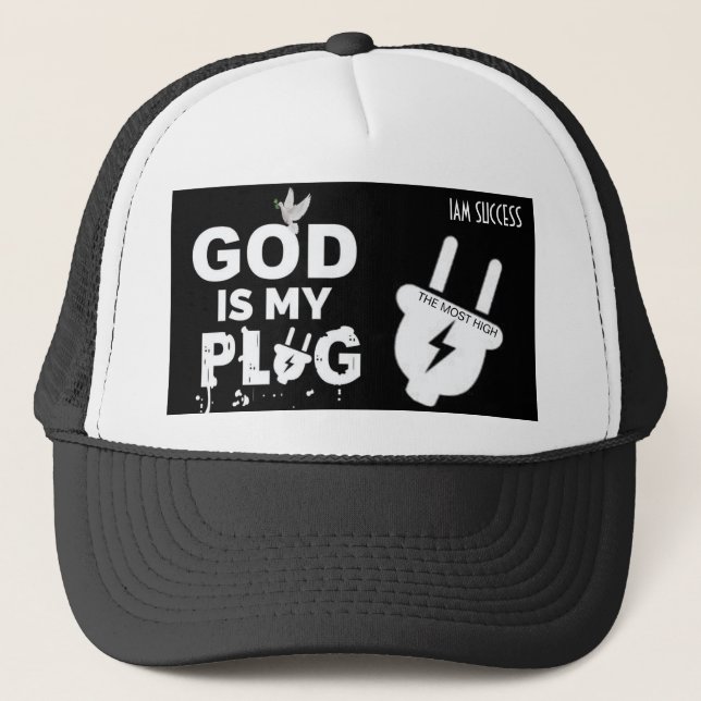 CASQUETTE DIEU EST MA SOURCE (Devant)