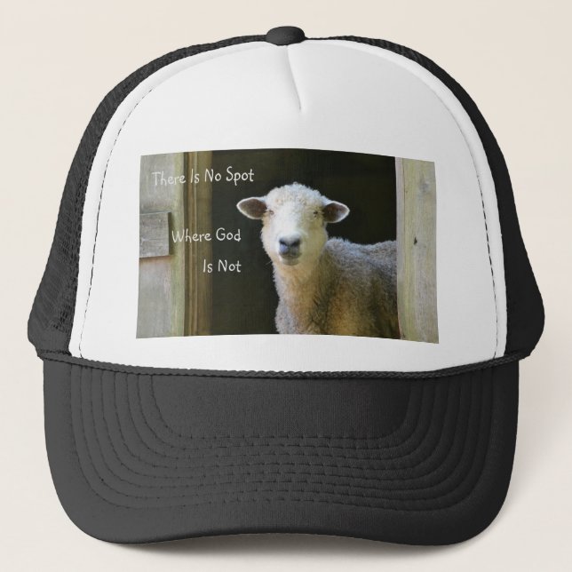 Casquette Dieu Est Partout Mouton (Devant)
