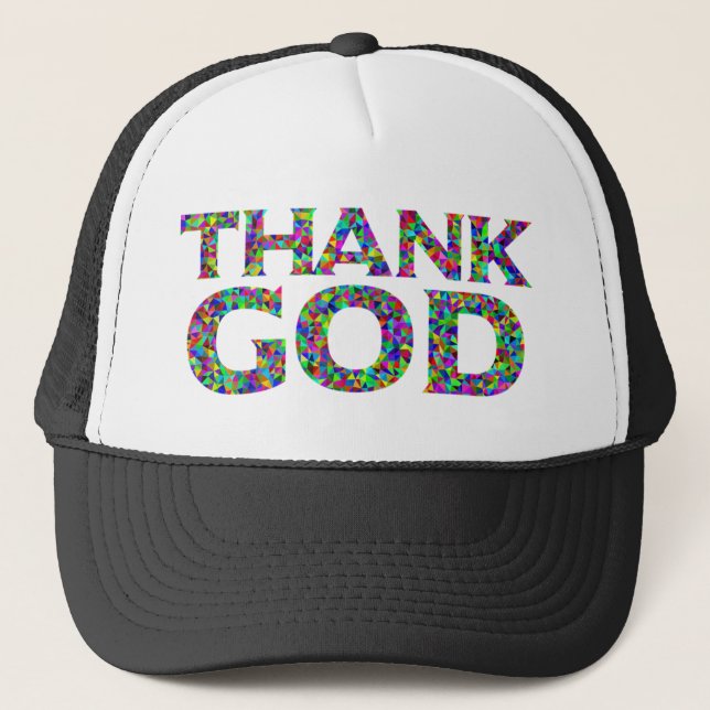 Casquette Dieu merci, chapeau, à vendre ! (Devant)